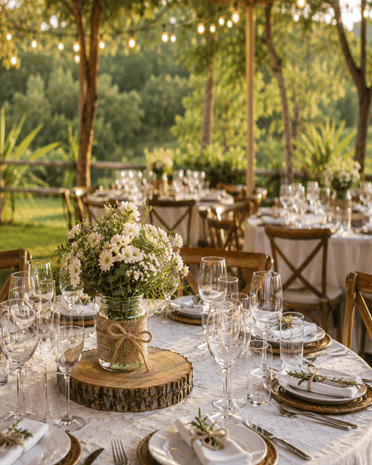 Espaço para eventos e celebrações na Pousada Doce Recanto